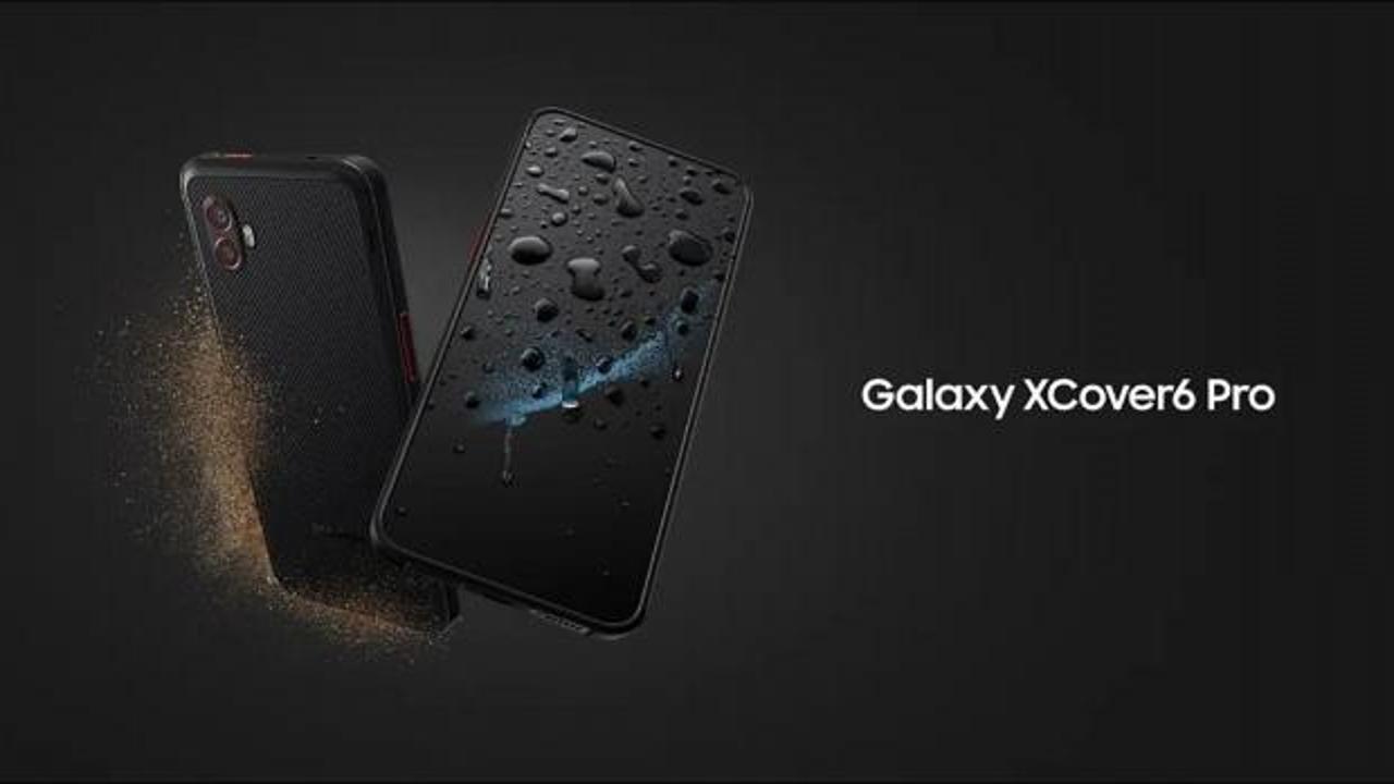 Samsung darbeye ve suya dayınıklı en ucuz telefon Galaxy XCover 6 Pro'yu tanıttı