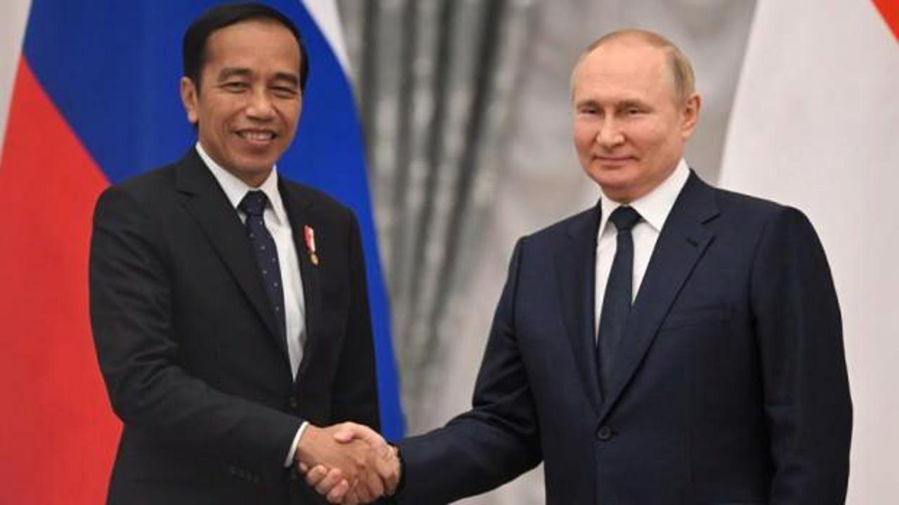 Endonezya Devlet Başkanı Widodo:  Zelenskiy'nin mesajını Putin'e ilettim