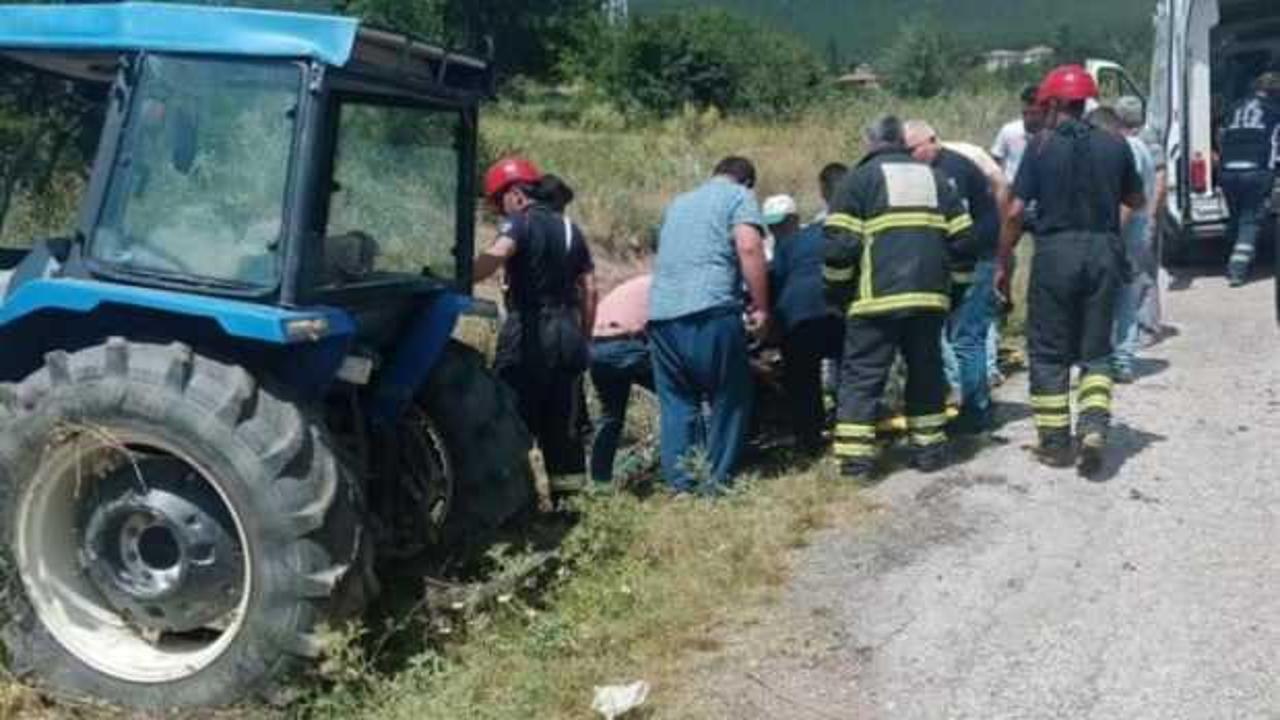 Gediz'de traktör kazası: 2 ölü, 2 yaralı