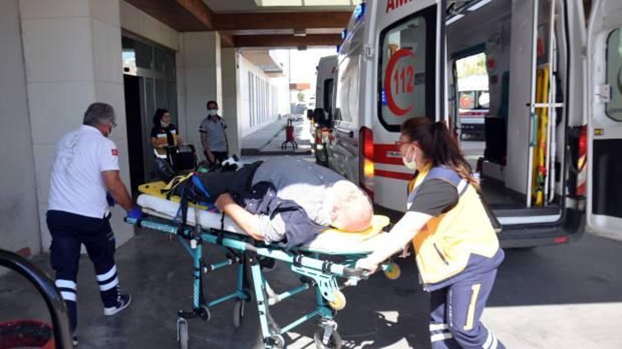 Karaman'da iki otomobilin çarpışması sonucu 4 kişi yaralandı