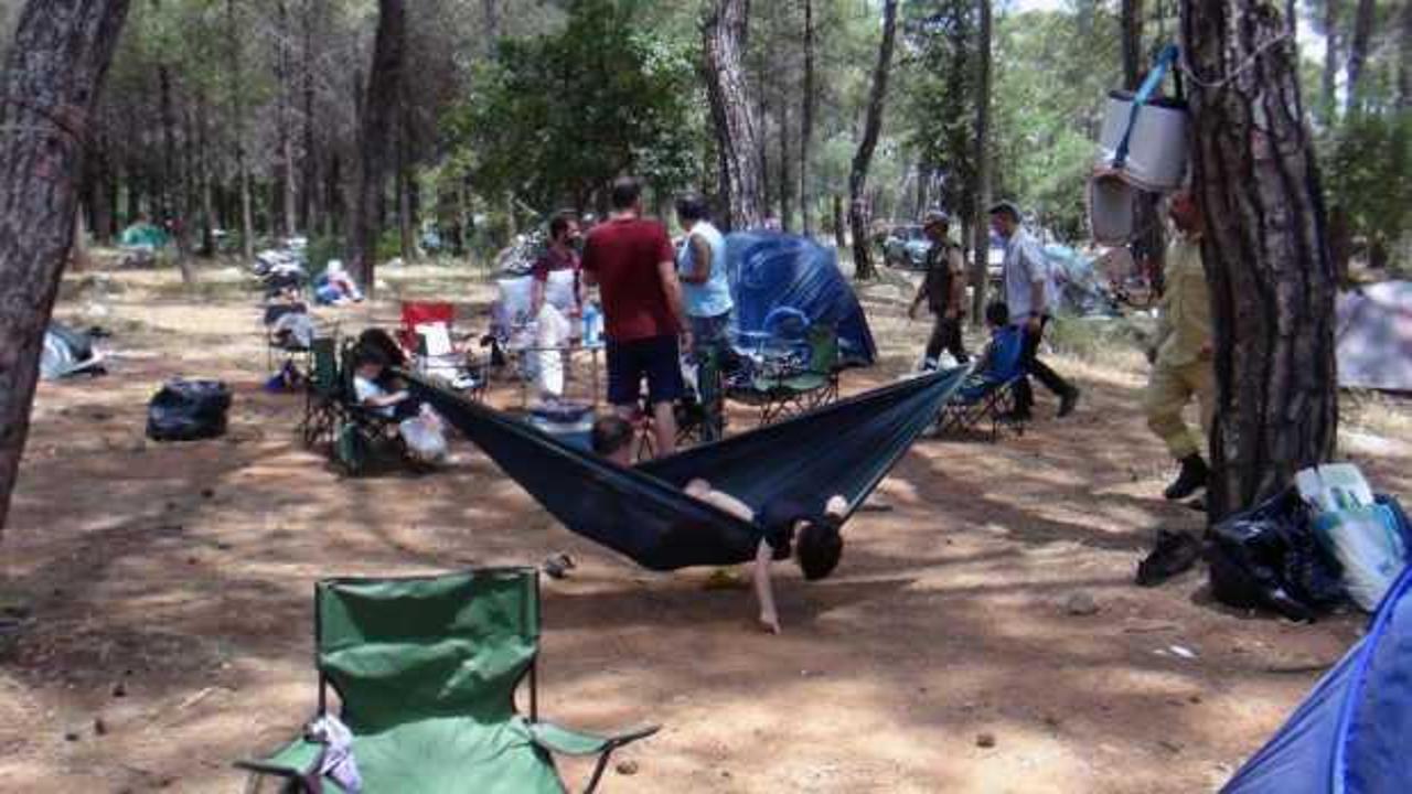 Tatilcilerin yeni gözdesi, çadır turizmi