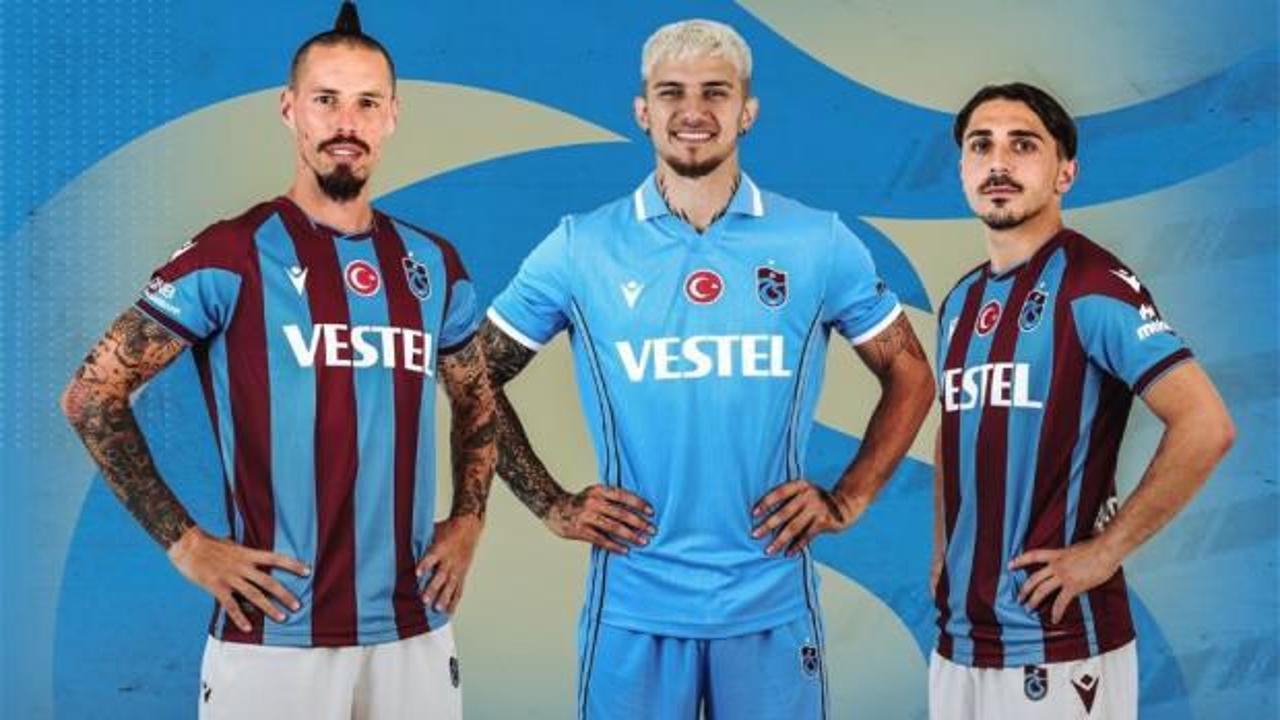 Trabzonspor'un yeni sezon formaları tanıtıldı! 