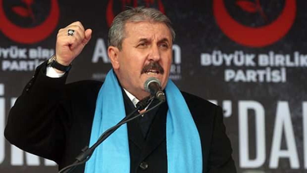 BBP Genel Başkanı Destici’den Doğu Türkistan’a destek mesajı