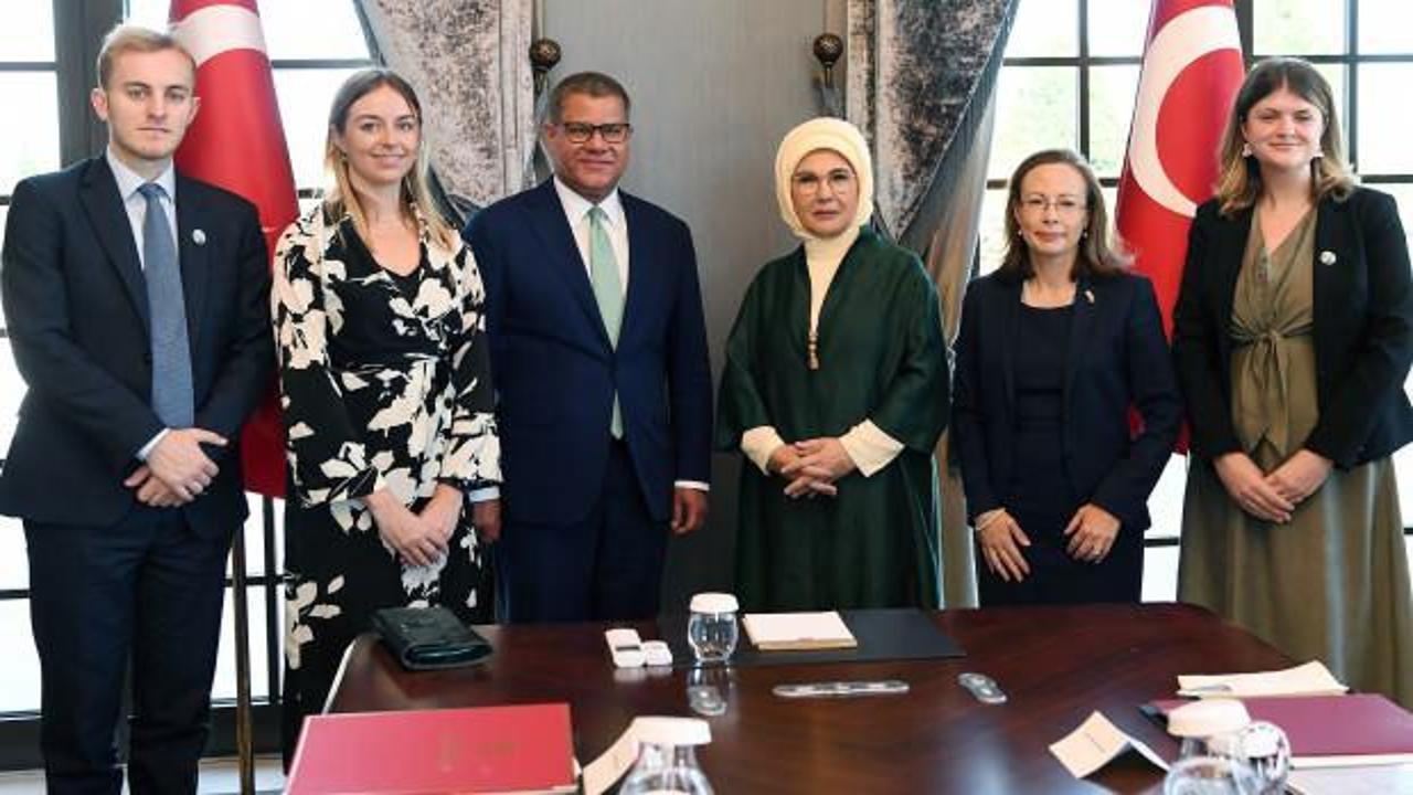 Birleşmiş Milletler&rsquo;den Emine Erdoğan&rsquo;a &ccedil;evre teşekk&uuml;r&uuml;