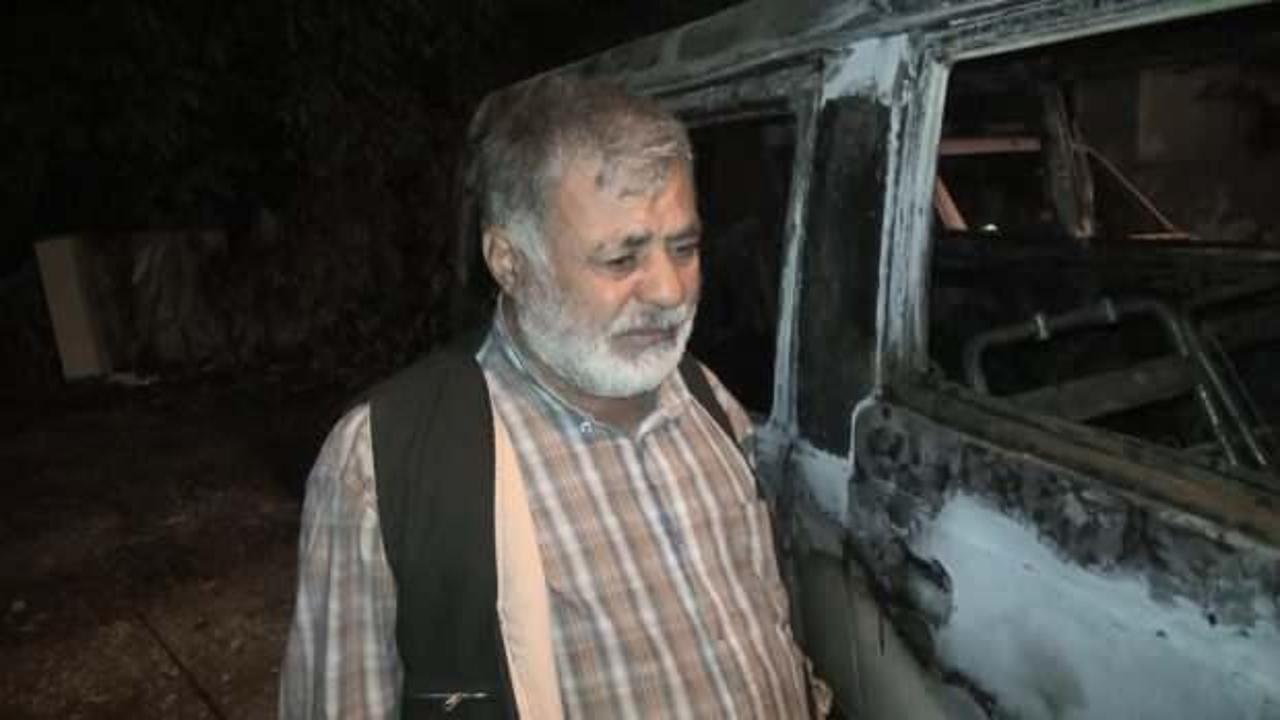 Ekmek teknesi alev alev yandı! G&ouml;zyaşları i&ccedil;inde &ldquo;5 evlada bakıyorum&rdquo; dedi