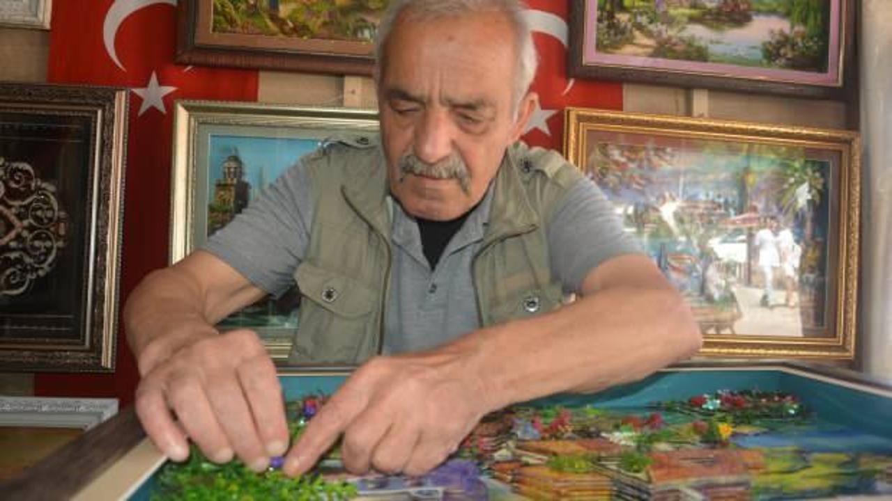 Emekli &ouml;ğretmen 10 yıl &ouml;nce gittiği kursla hayatını değiştirdi