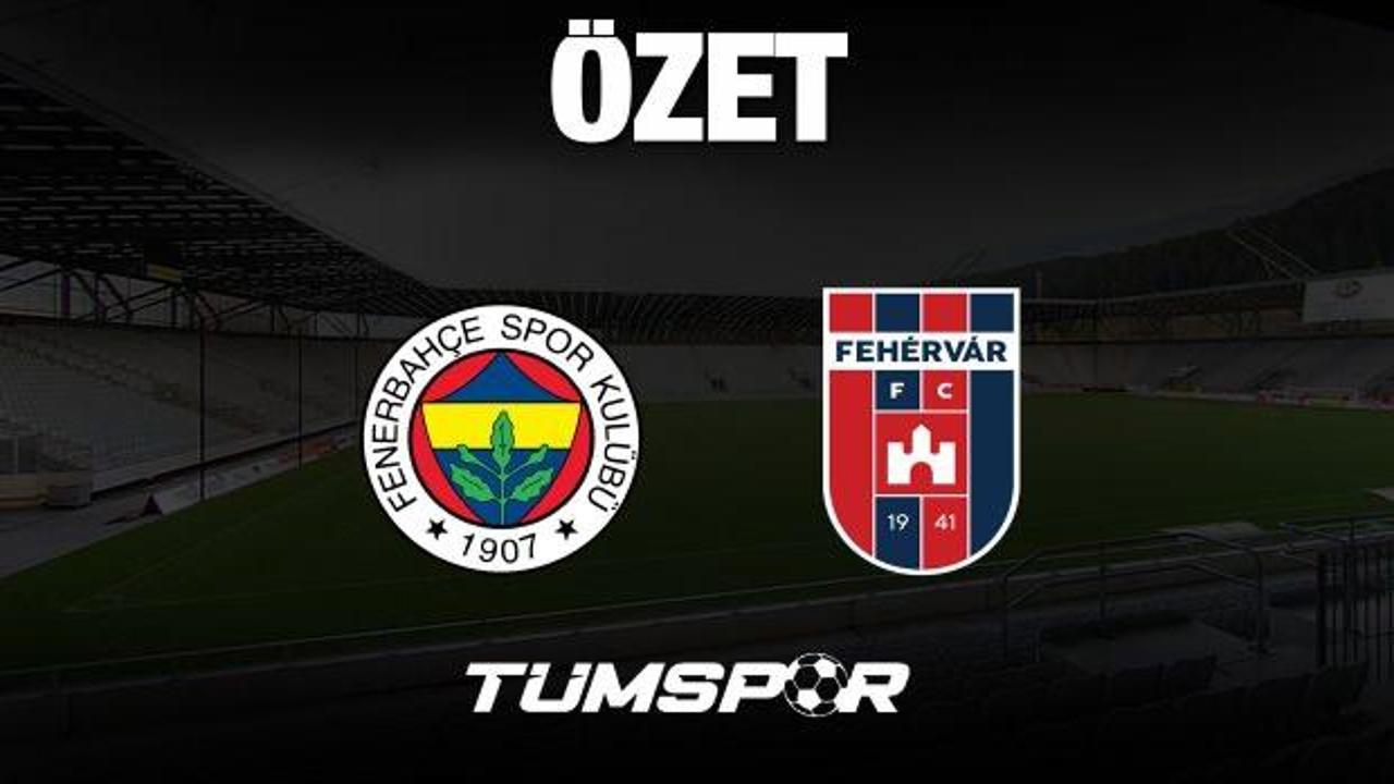 MAÇ ÖZETİ | Fenerbahçe 3-0 Mol Fehervar 