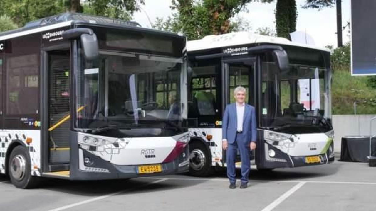 Karsan Lüksemburg'a 89 elektrikli otobüs ihraç etti