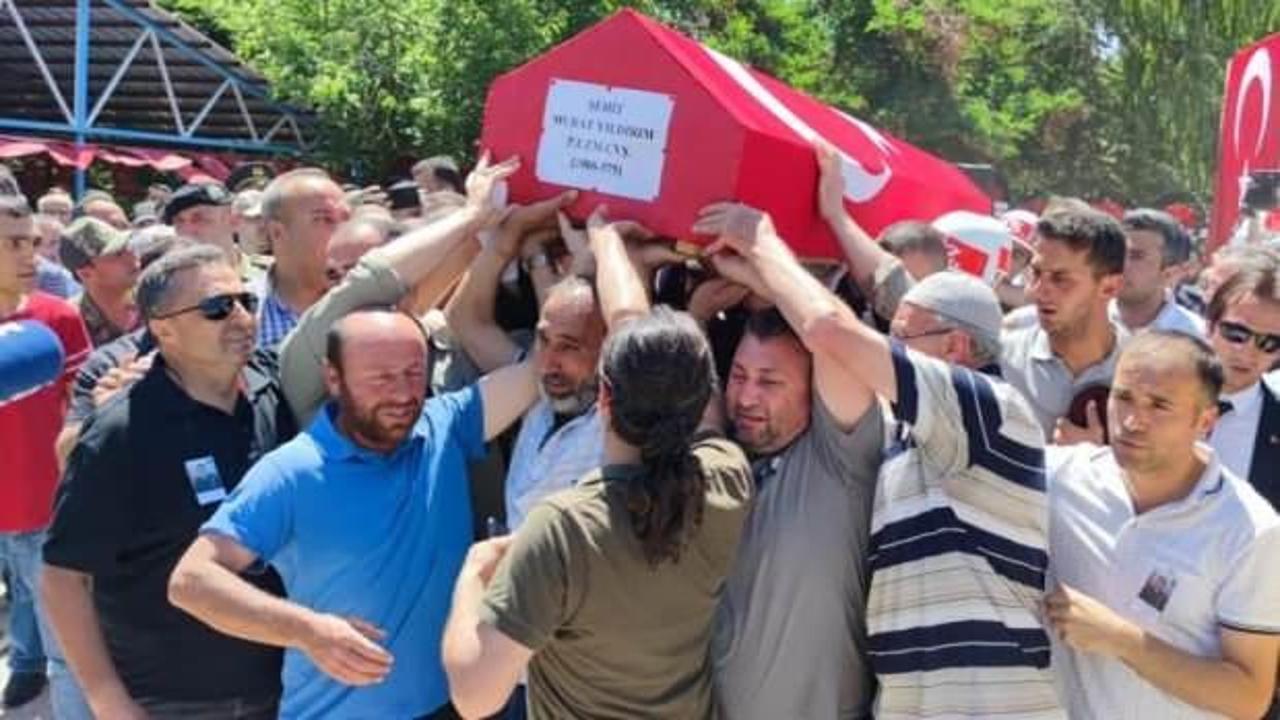 Şehit Piyade Uzman &Ccedil;avuş Murat Yıldırım son yolculuğuna uğurlandı