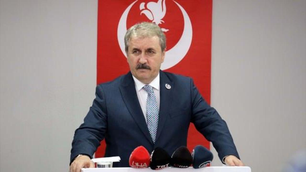 BBP Genel Başkanı Destici partisinin seçim kararını açıkladı