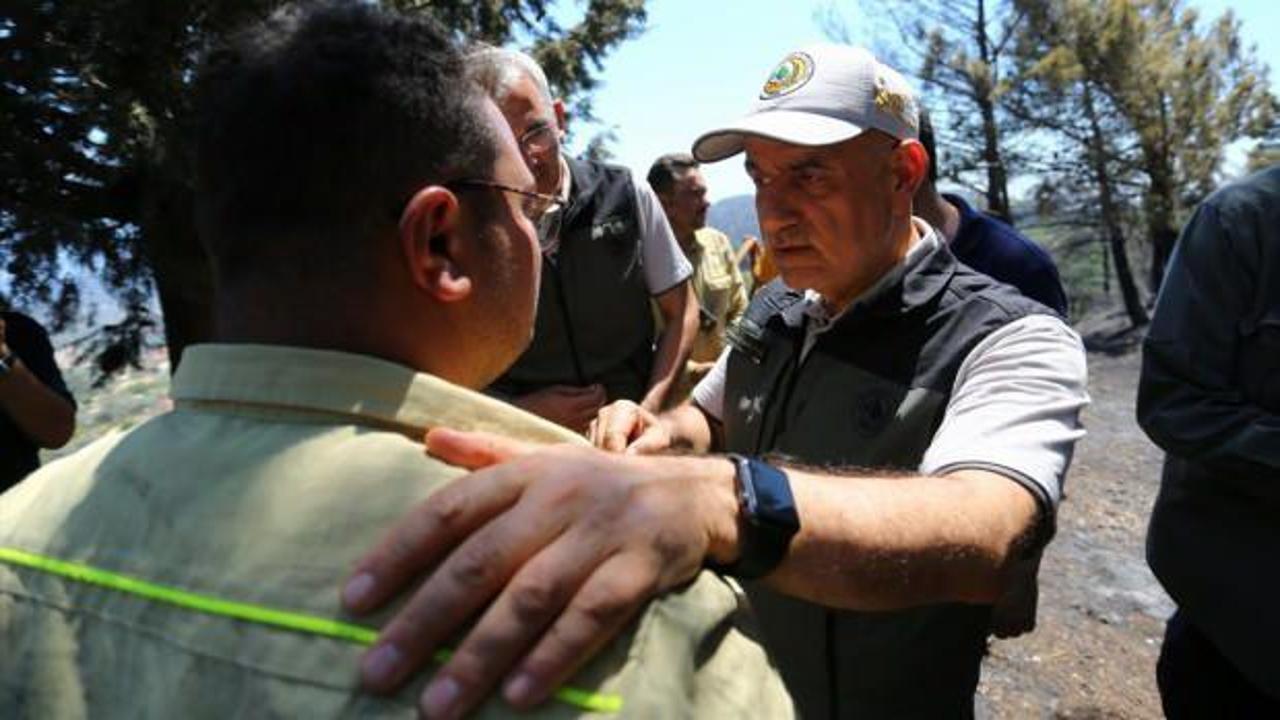 Cumhurbaşkanı Erdoğan'dan Dat&ccedil;a'da orman yangınıyla m&uuml;cadele eden ekiplere teşekk&uuml;r 