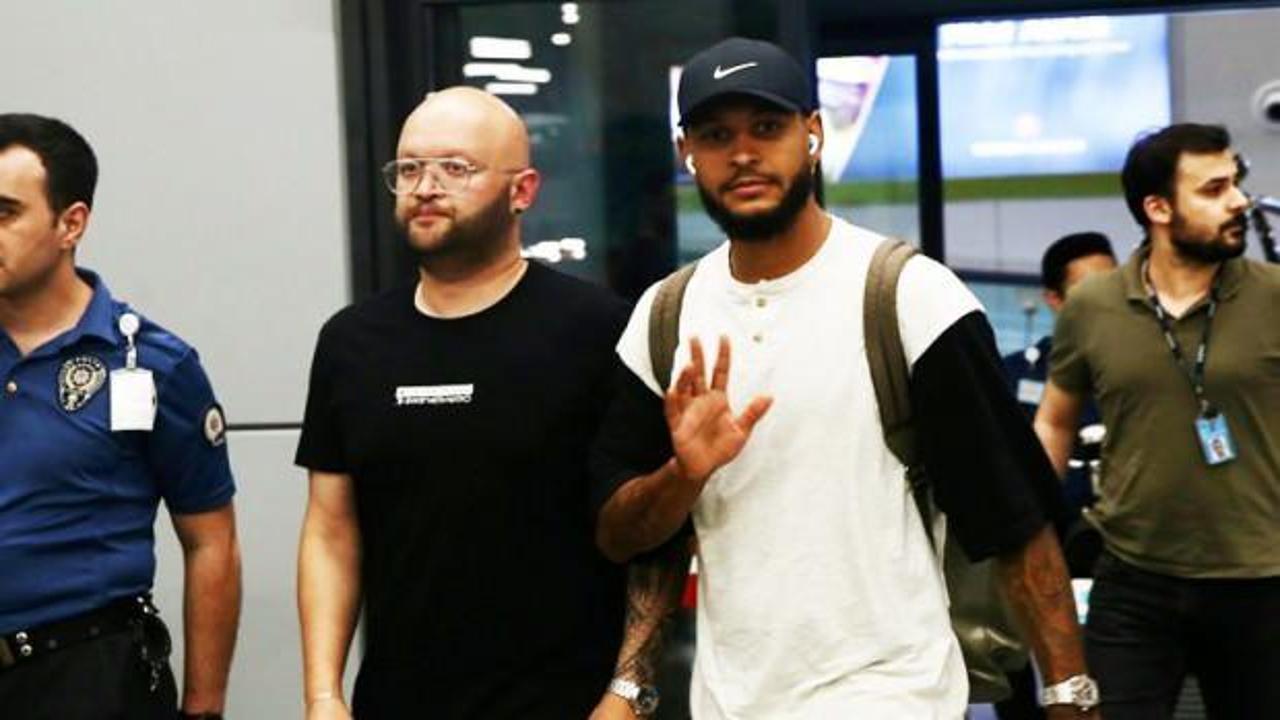 Joshua King İstanbul'a geldi!