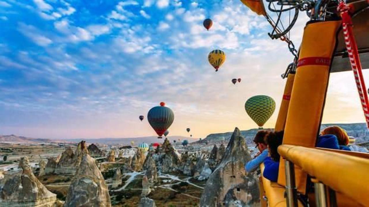 Kapadokya'ya, 4 günde 83 bin ziyaretçi