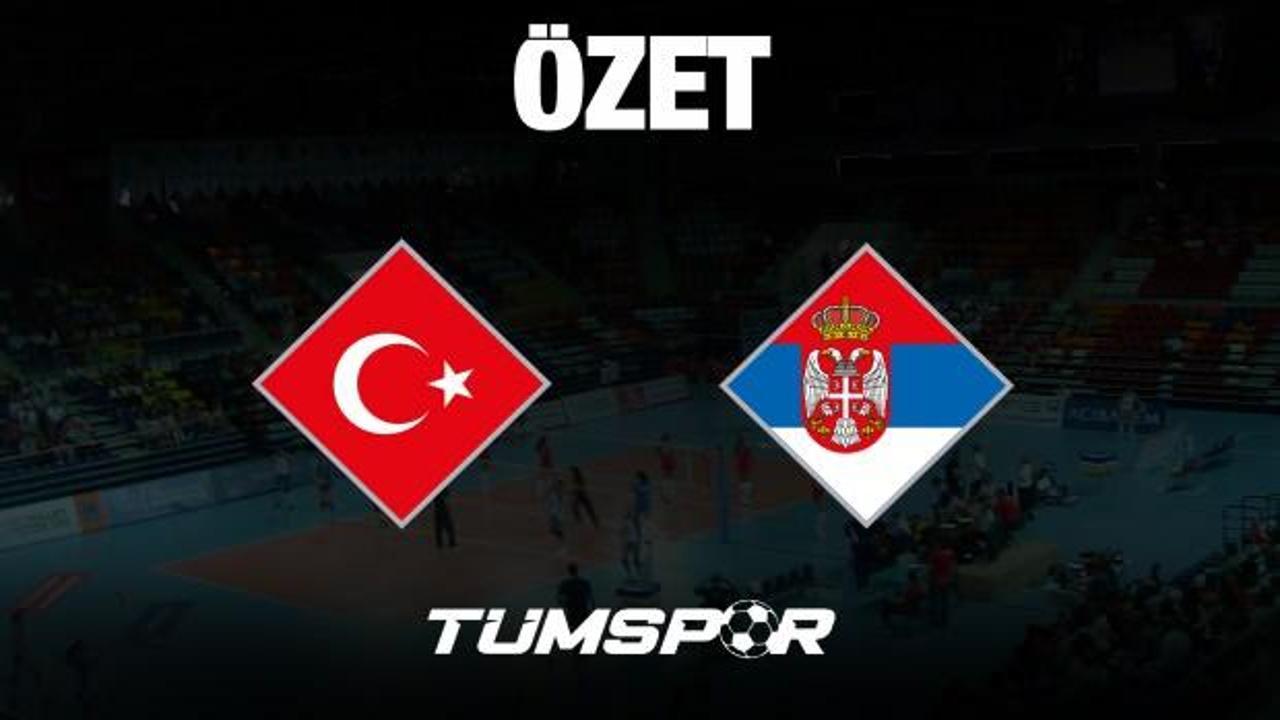 MAÇ ÖZETİ | Türkiye 0-3 Sırbistan (Voleybol Milletler Ligi)
