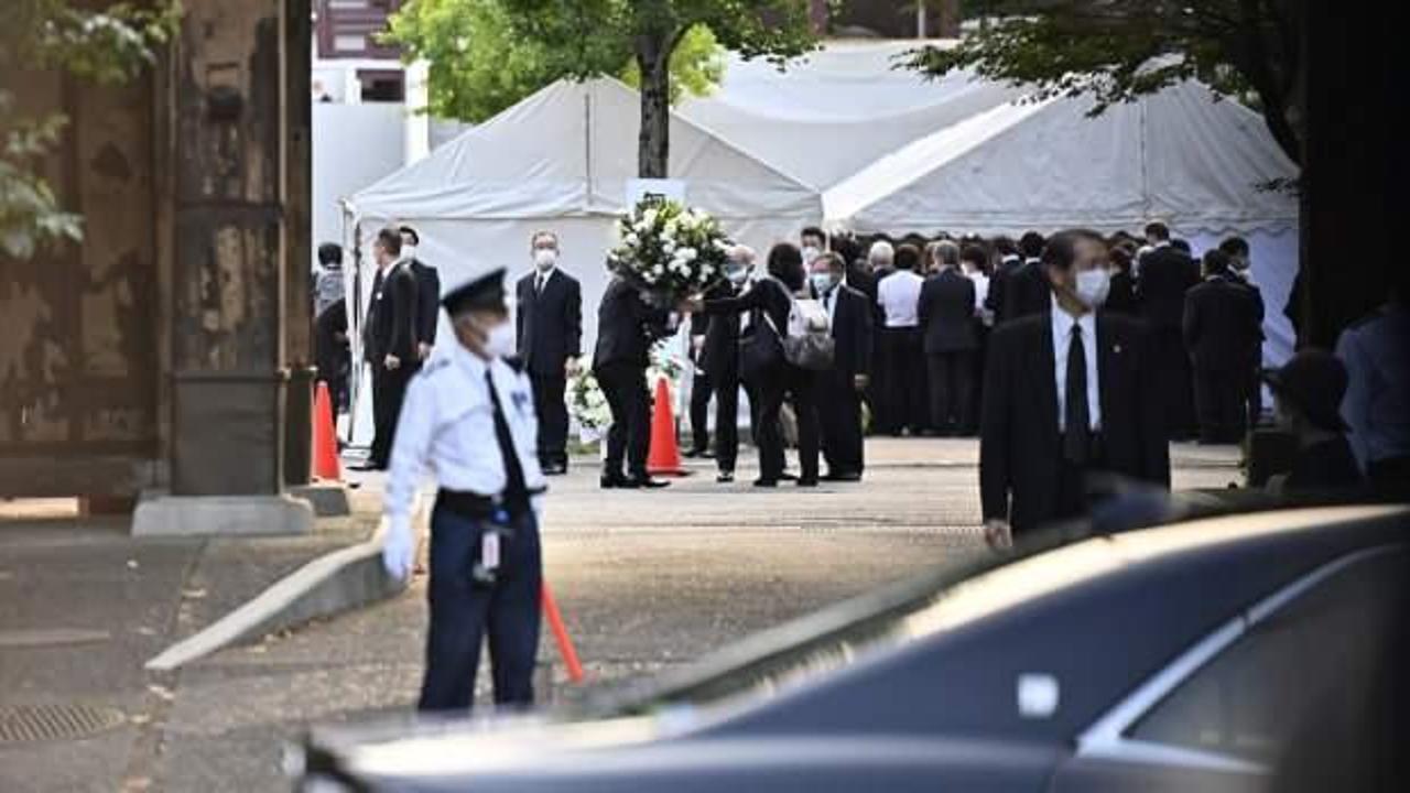 Şinzo Abe için Tokyo'da cenaze töreni yapıldı