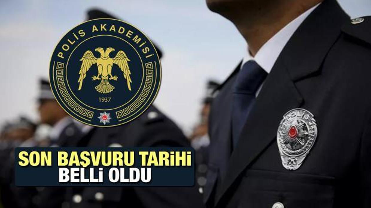 2 bin 500 polis alımı başvuruları devam ediyor! PMYO polis alımı 2022 başvuru şartları ve ekranı