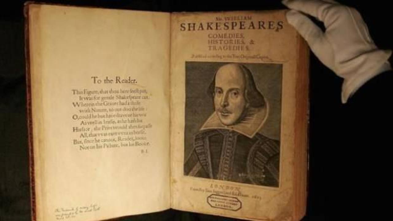 Shakespeare'in kitabına servet ödedi