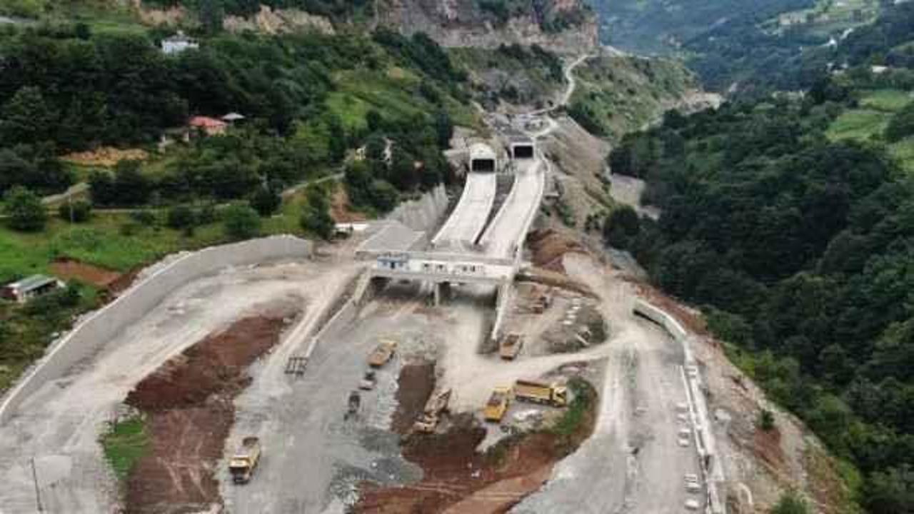 Zigana T&uuml;neli'nde sona yaklaşıldı