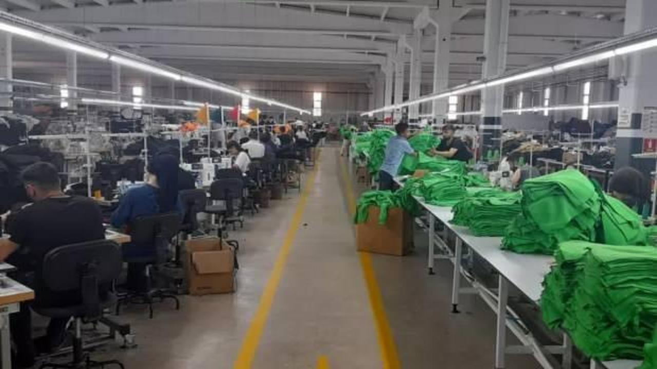 Diyarbakırdaki tekstil üssünde 15 bin kişiye iş