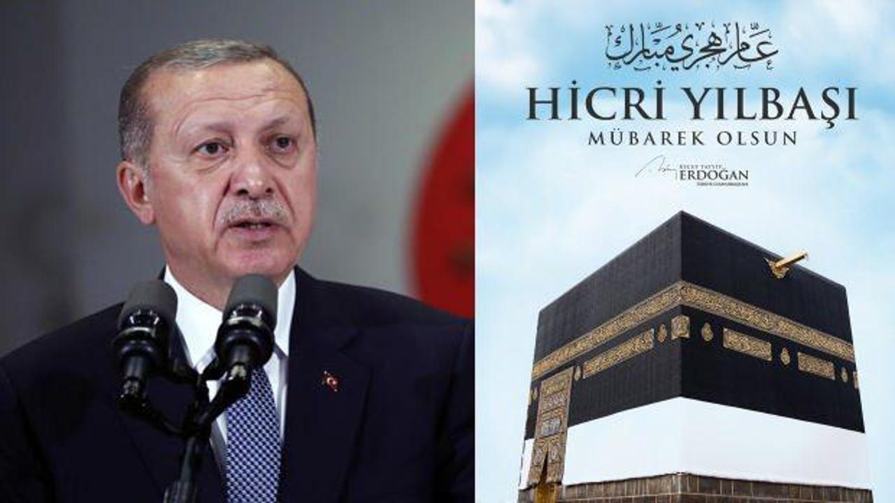 Başkan Erdoğan'dan yeni hicri yıl mesajı