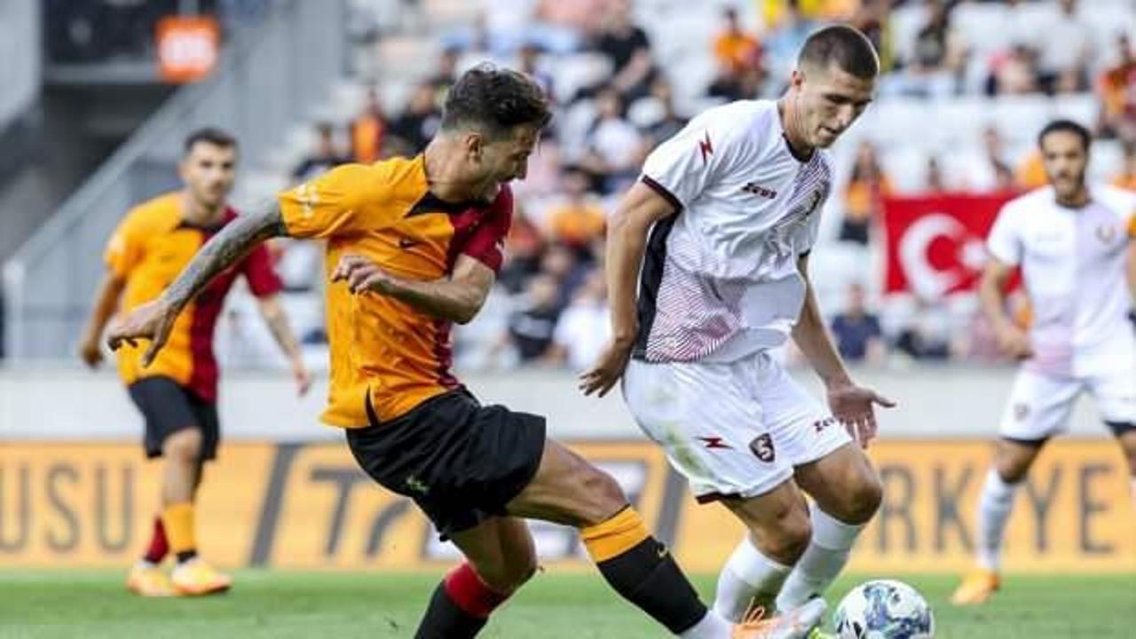 Galatasaray ile Salernitana yenişemedi!