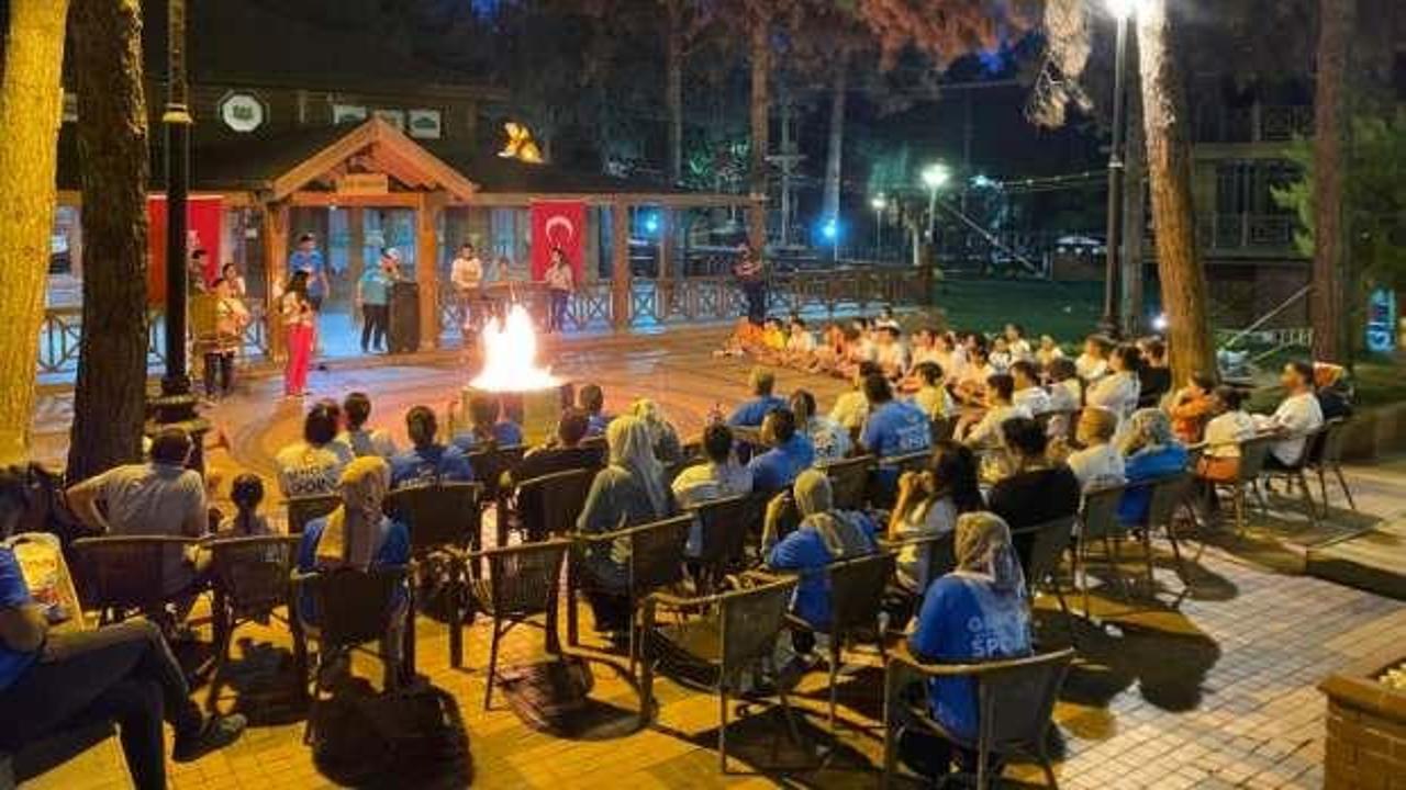 Gazi şehirliler, aile kamplarında keyifli etkinliklerle buluşuyor