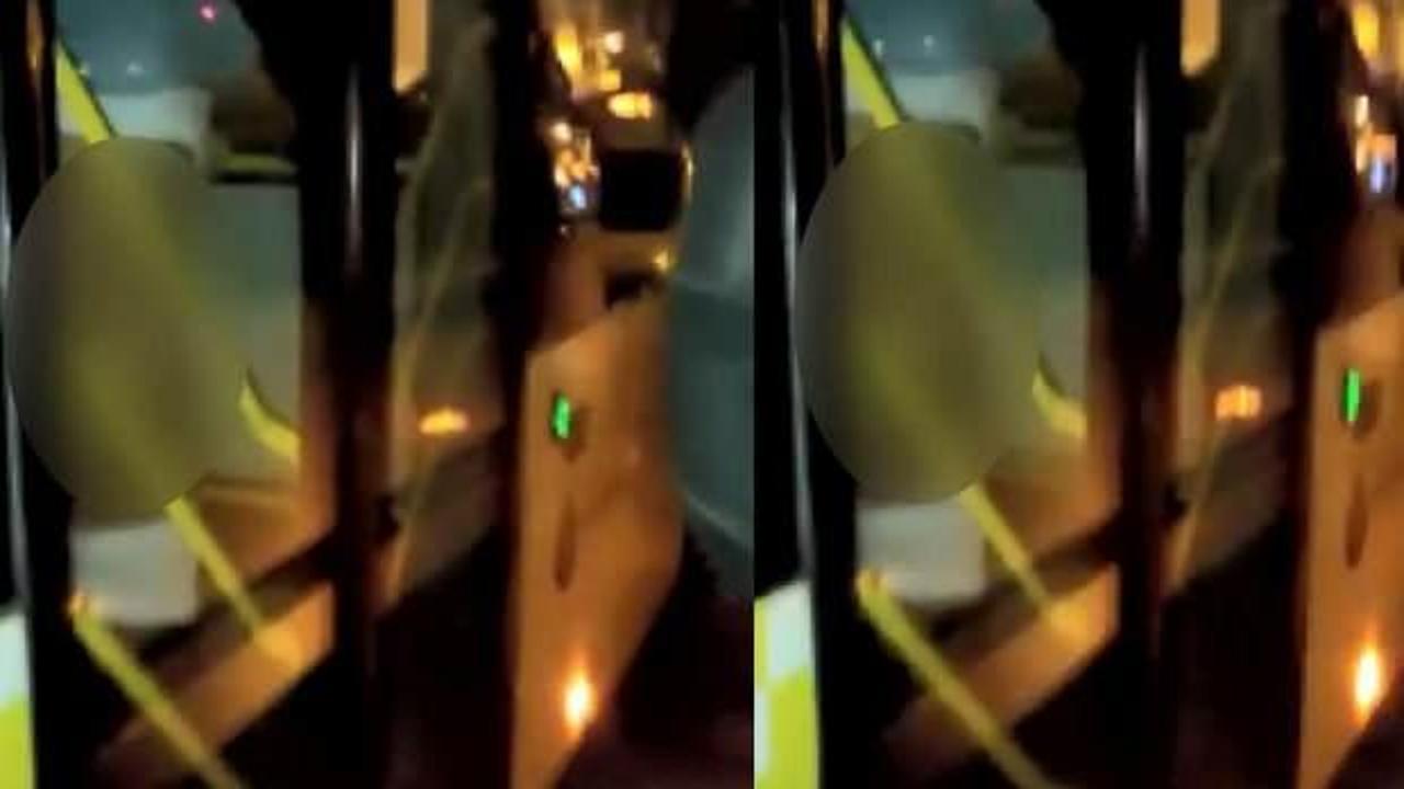 İETT şof&ouml;r&uuml;nden otob&uuml;ste cinsel ilişki skandalı!