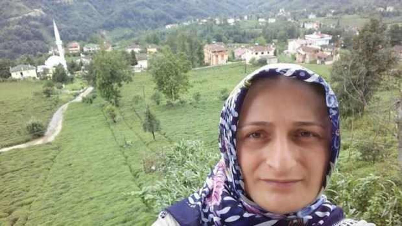 Trabzon'da teleferiğin çarptığı kadın öldü!