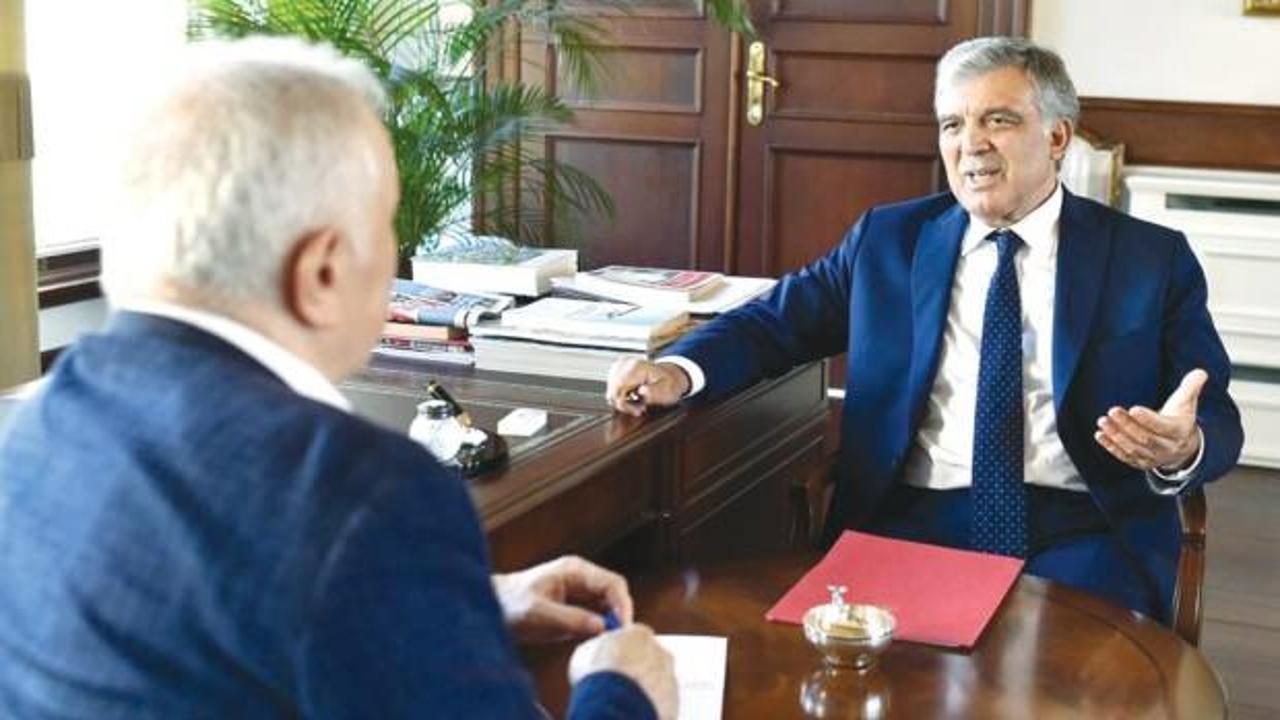 Abdullah Gül'den parlamenter sistem ve laiklik çıkışı
