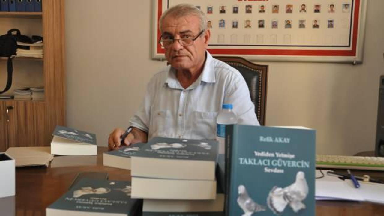 &Ouml;mr&uuml;n&uuml;n yarım asrını g&uuml;vercinlere adadı, tecr&uuml;besini 470 sayfaya sığdırıldı