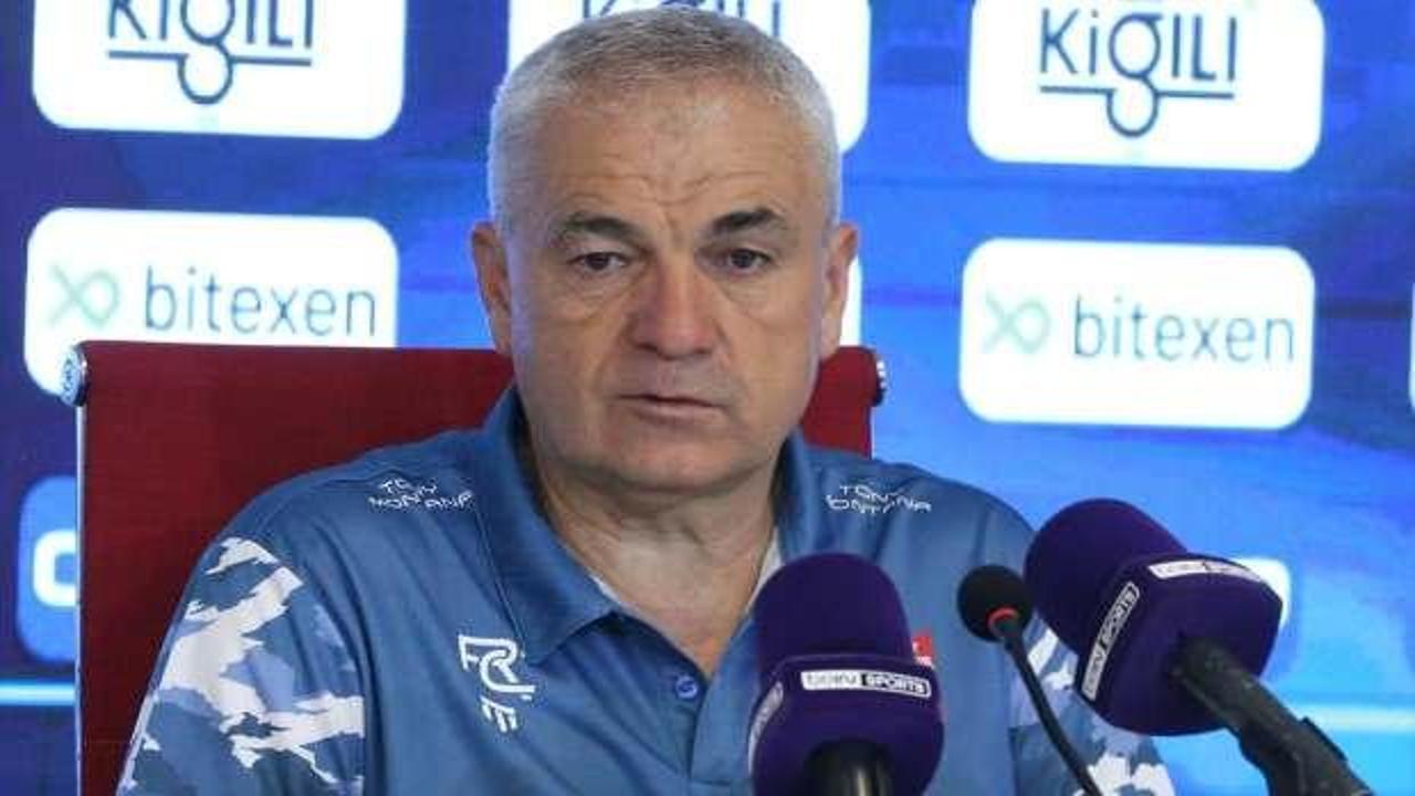 Rıza Çalımbay'dan öz eleştiri! "Böyle oynarsak çok zorlanırız"