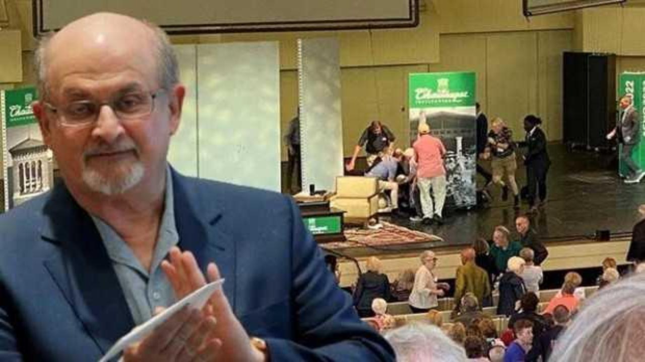 Bı&ccedil;aklı saldırıya uğrayan "Şeytan Ayetleri" yazarı hakkında yeni gelişme