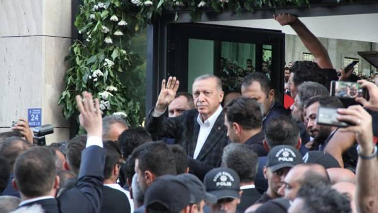 Cumhurbaşkanı Erdoğan’a vatandaşlardan sevgi seli
