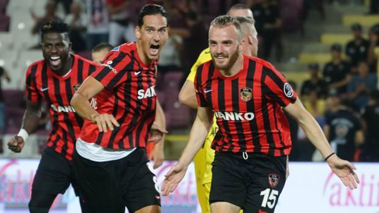 Gaziantep FK, Ankaragücü'nü tek golle geçti