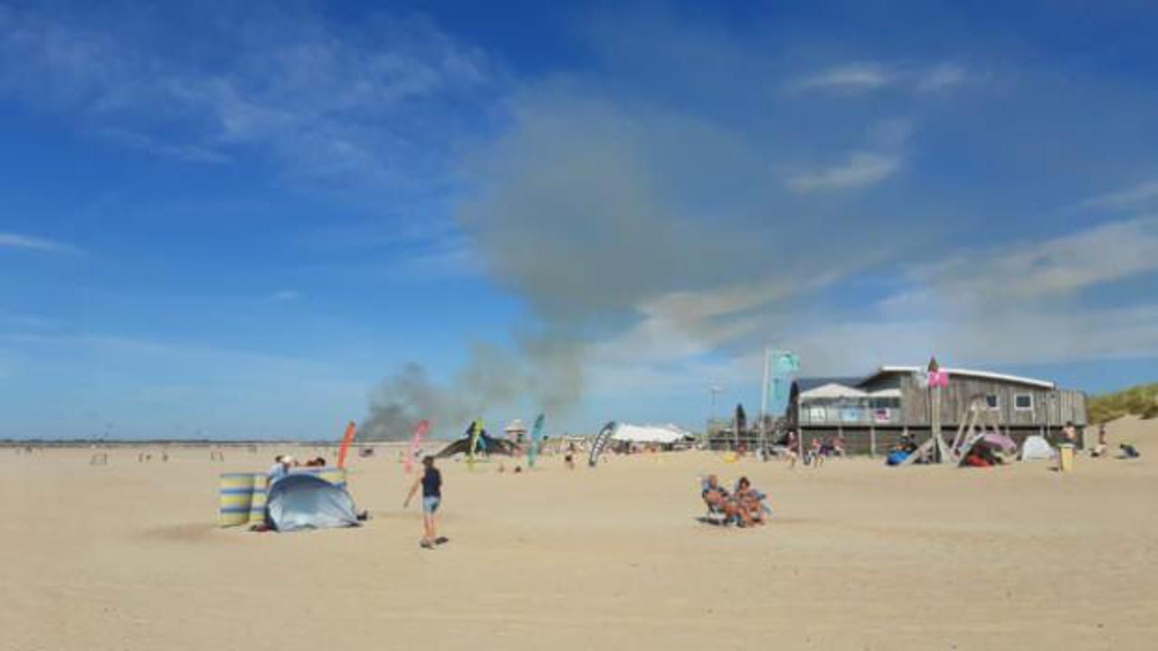 Hollanda'nın güney sahilinde orman yangını: Tatilciler tahliye edildi