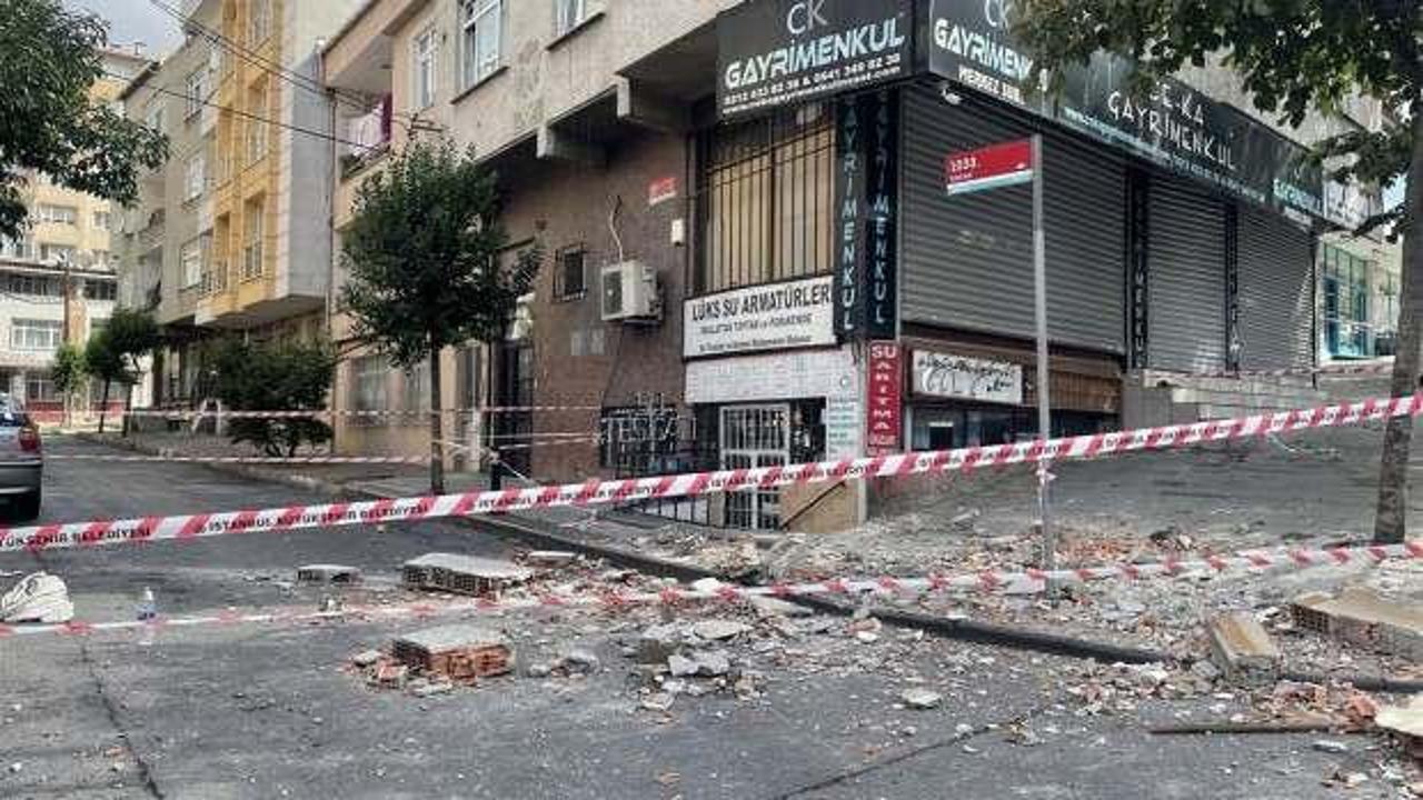 İstanbul'da tadilat sırasında balkon çöktü: Bir işçi hayatını kaybetti