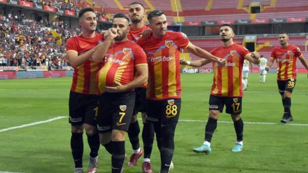 Kayserispor, İstanbulspor'u tek golle geçti