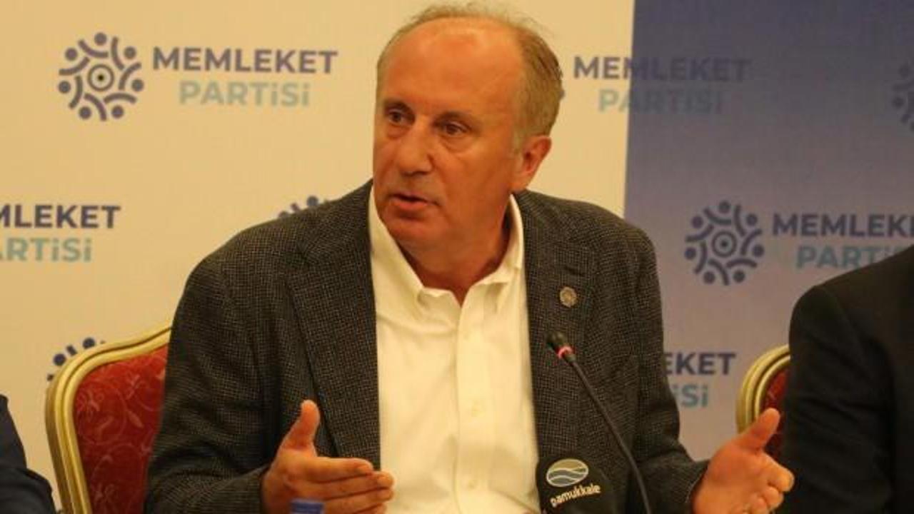 Muharrem İnce'den Cemal Enginyurt a&ccedil;ıklaması: Kendini ringde zannediyor