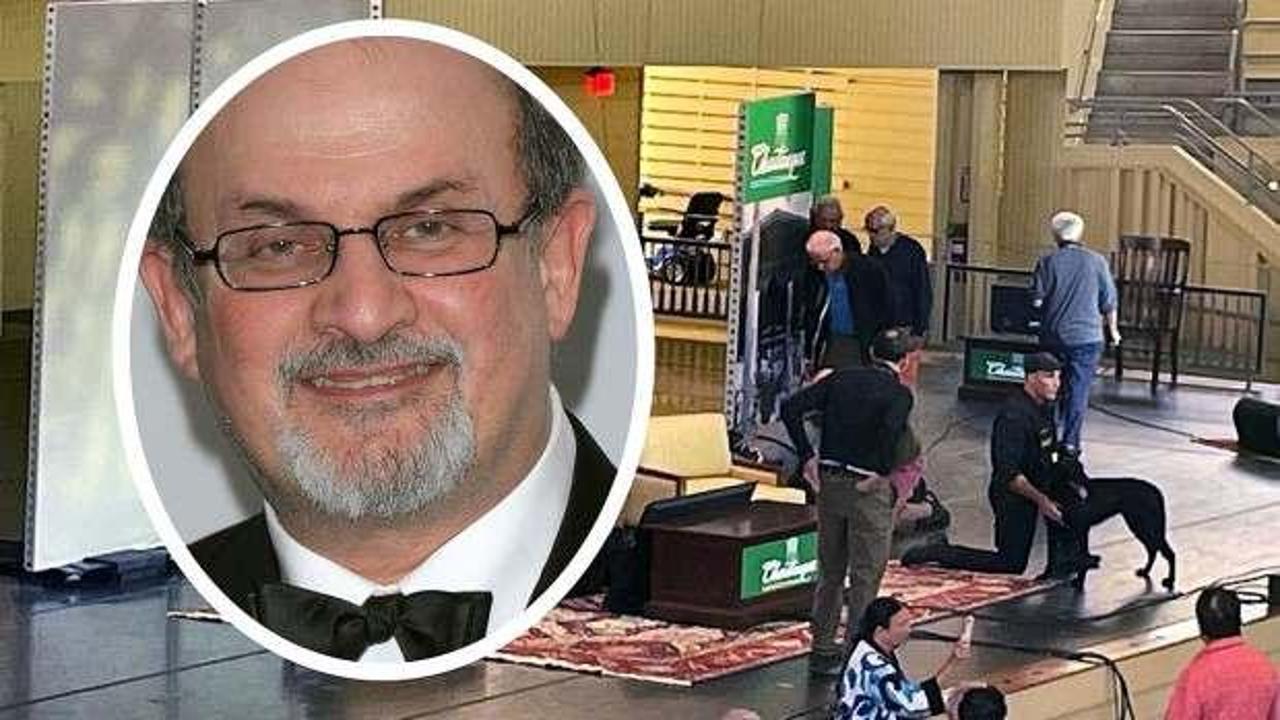 Salman R&uuml;şdi konuşmaya başladı