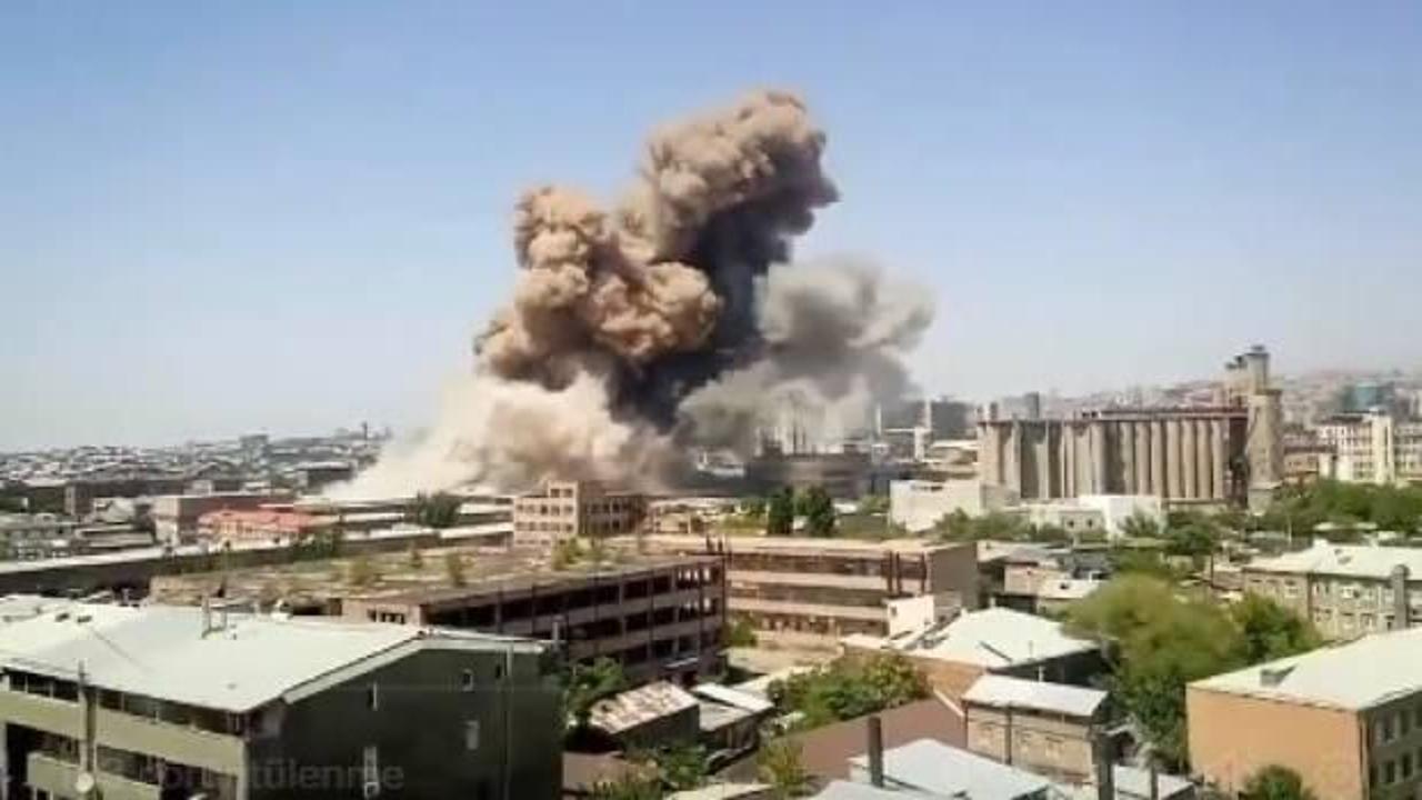 Erivan'da büyük patlama: Ölü sayısı 16'ya yükseldi