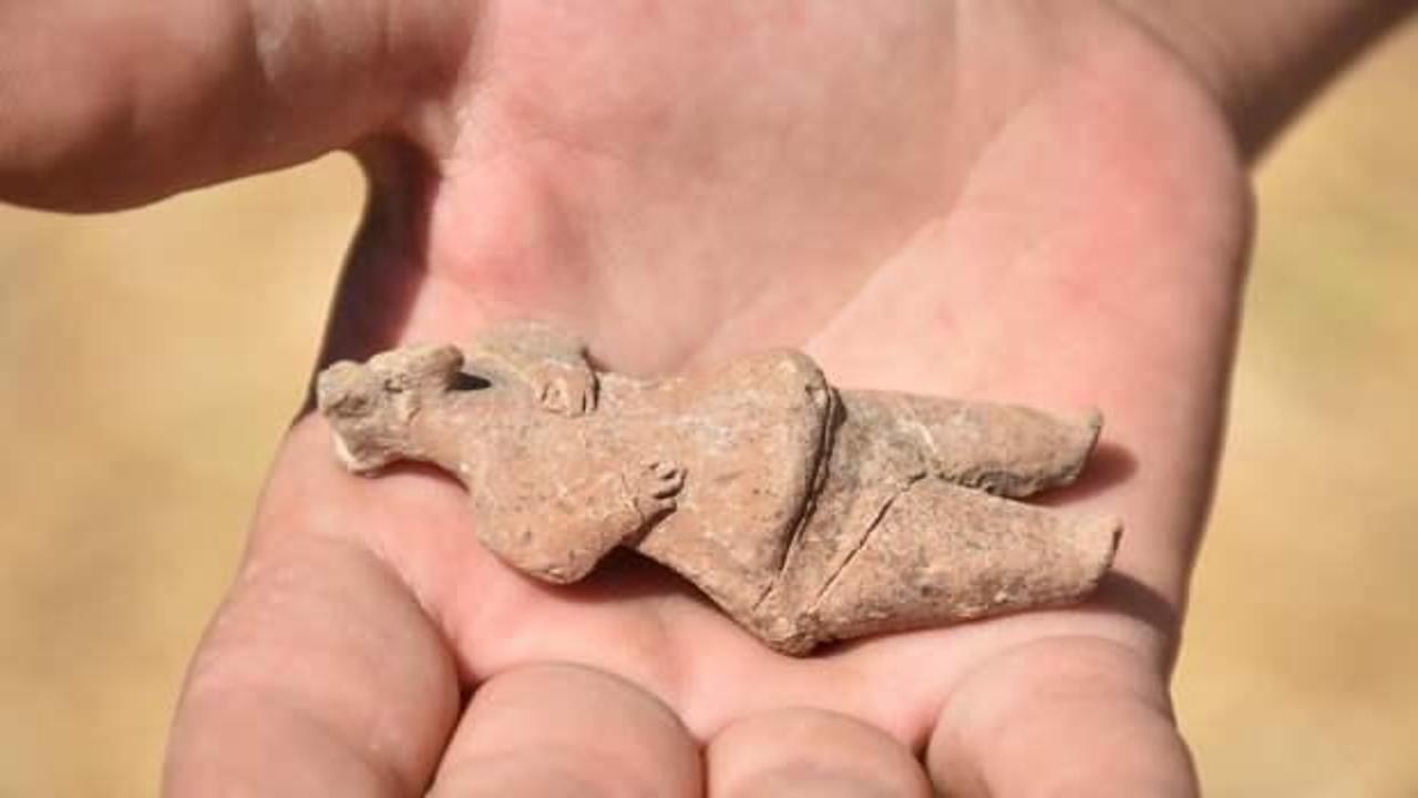 Ulucak Höyüğü'nde 7 bin 800 yıllık heykelcik bulundu: Ritüellerde kullanılıyordu