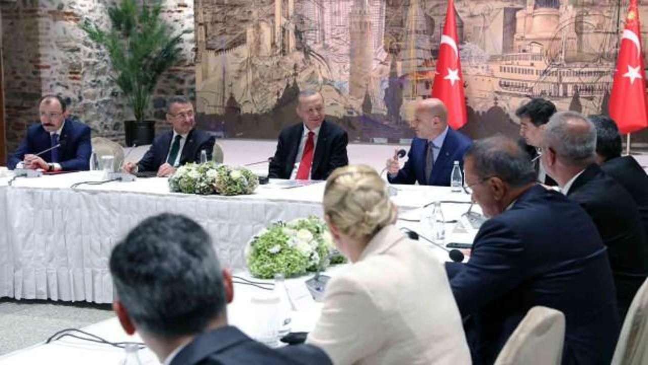 Cumhurbaşkanı Erdoğan TİM başkanını kabul etti