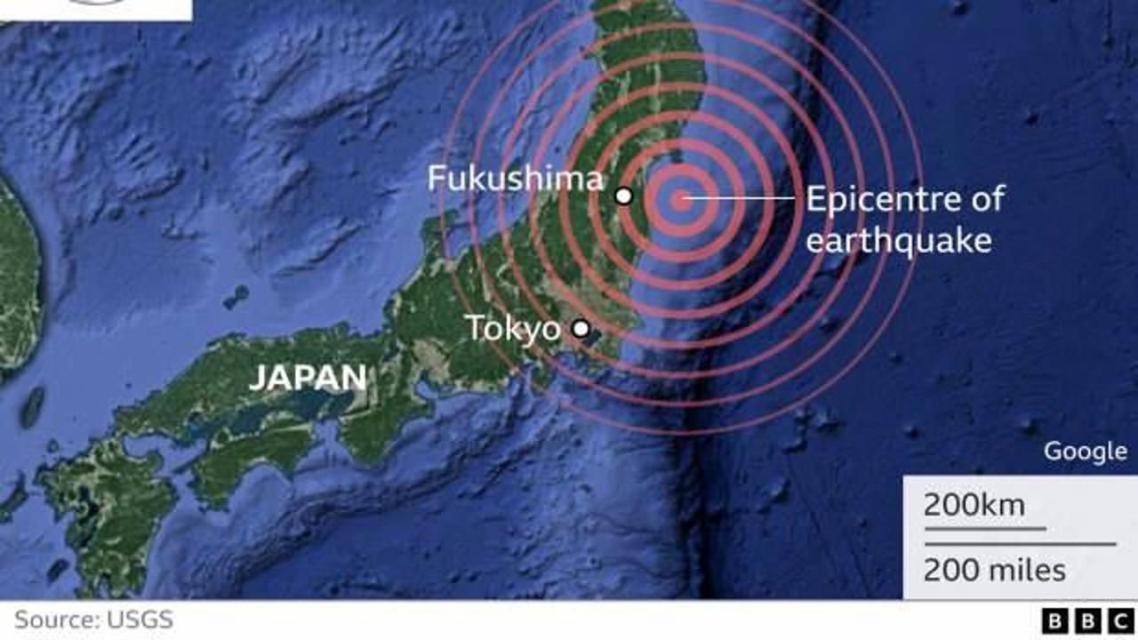 Japonya'da 5,3 şiddetinde deprem