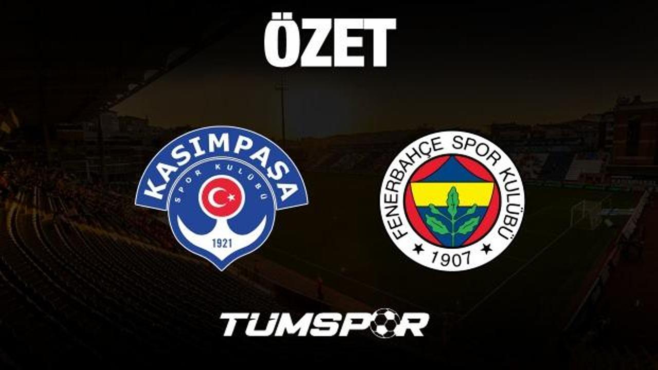 MAÇ ÖZETİ İZLE | Kasımpaşa 0-6 Fenerbahçe (Joshua King, Enner Valencia, Arda Güler, Emre Mor)