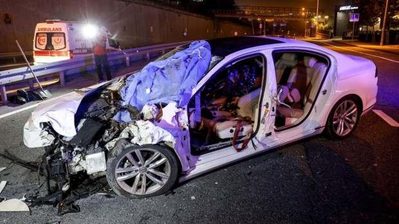 Sarıyer'de trafik kazası: 1 kişi hayatını kaybetti