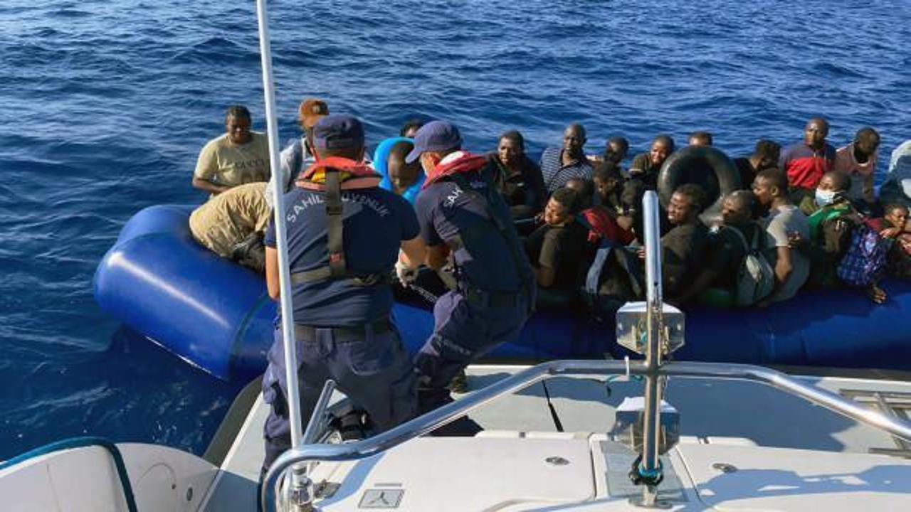 Fethiye’de 35 düzensiz göçmen kurtarıldı