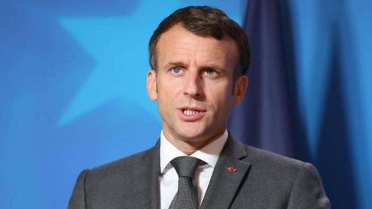 Macron: Rusya'ya karşı hiçbir zayıflık göstermeyelim