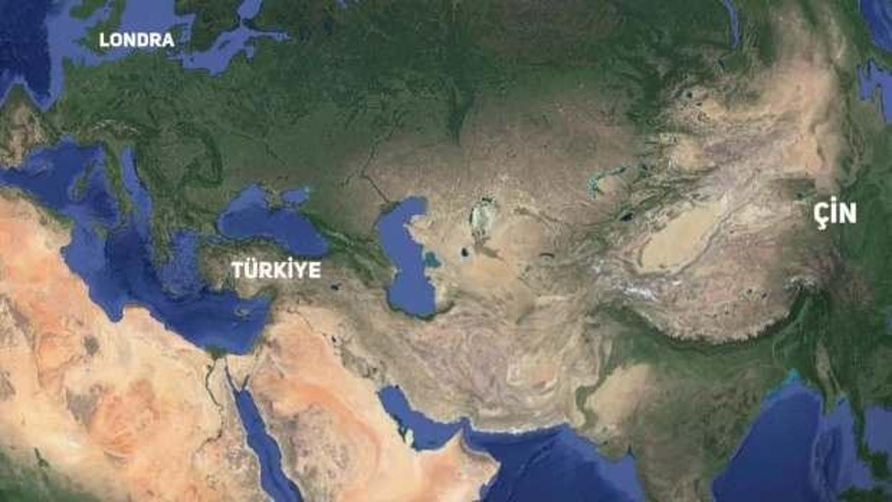 Rota Türkiye'ye kayıyor! Çin'den Londra'ya kadar uzanacak