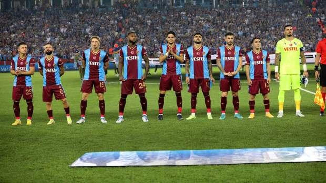 Trabzonspor'un Avrupa Ligi kadrosu açıklandı! 5 eksik...