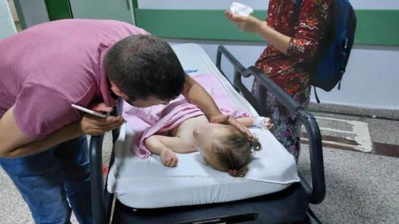 &Uuml;zerinden trakt&ouml;r ge&ccedil;en minik Melisa &ouml;l&uuml;mden d&ouml;nd&uuml;